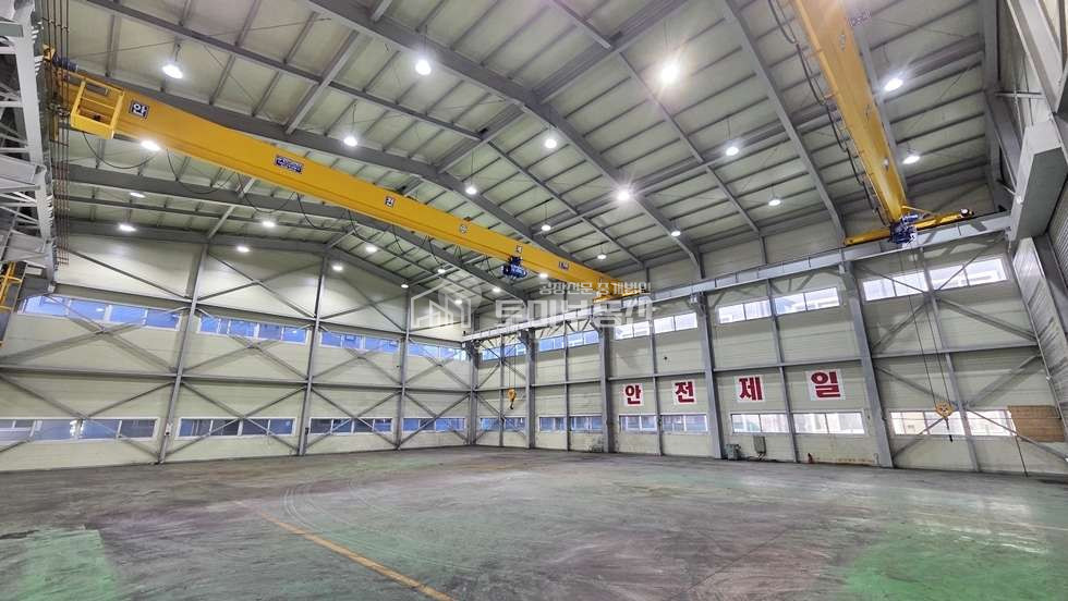 경기 김포시 양촌읍 학운리 학운리 공장임대 250평 l 기둥없는 넓은 작업공간·50KW·대형차량 진입 월세 매물번호 13248 사진 9