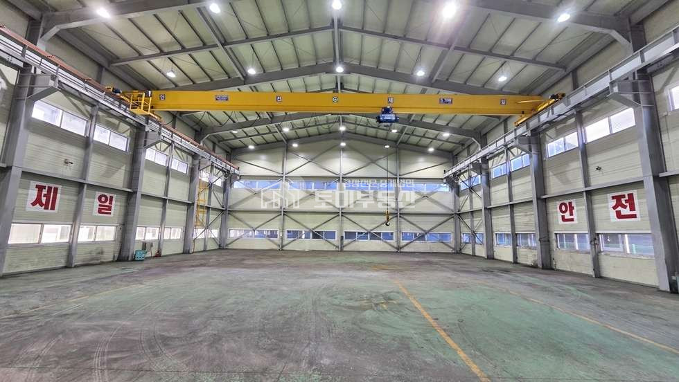 경기 김포시 양촌읍 학운리 학운리 공장임대 250평 l 기둥없는 넓은 작업공간·50KW·대형차량 진입 월세 매물번호 13248 사진 10