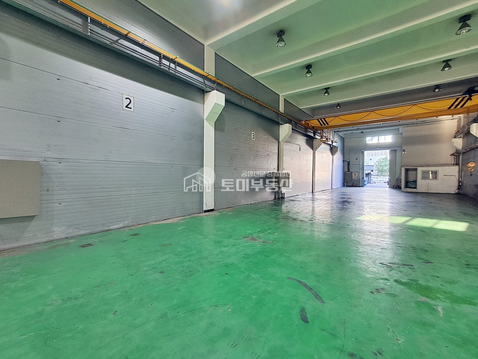 경기 김포시 양촌읍 학운리 1동 학운산업단지 호이스트설치 동력100KW 공장임대 월세 매물번호 11371 사진 6