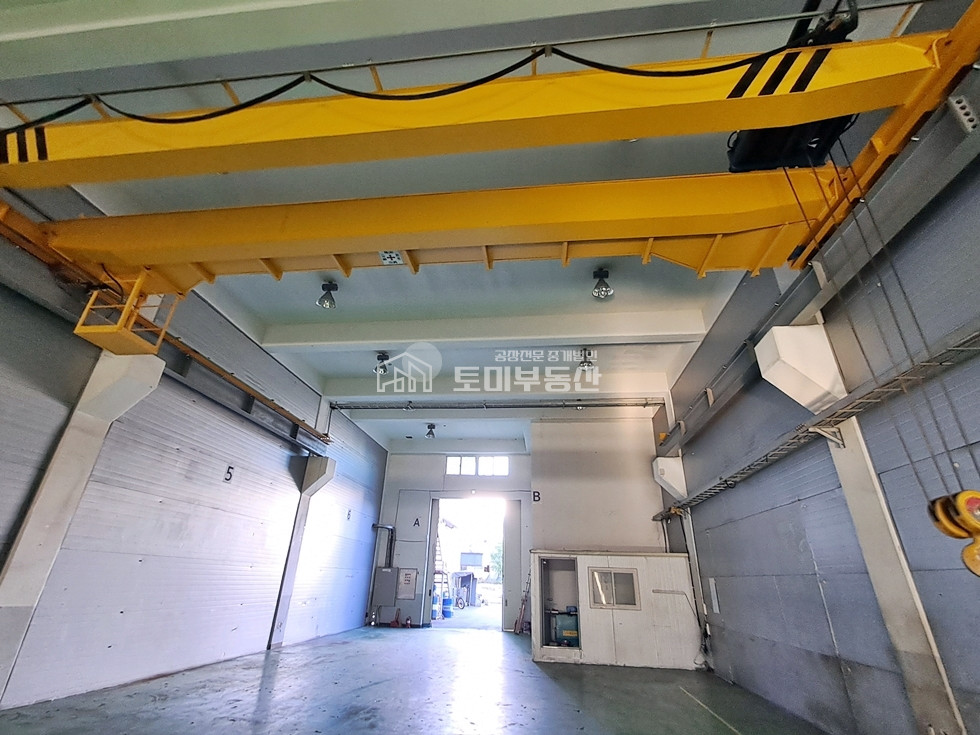 경기 김포시 양촌읍 학운리 1동 학운산업단지 호이스트설치 동력100KW 공장임대 월세 매물번호 11371 사진 7