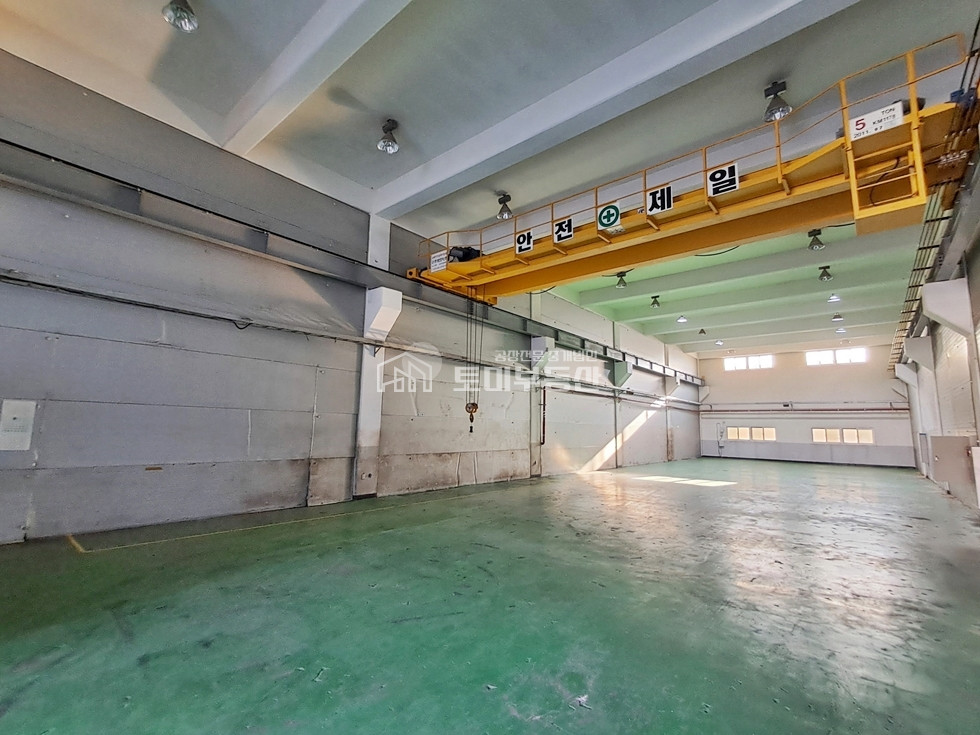 경기 김포시 양촌읍 학운리 1동 학운산업단지 호이스트설치 동력100KW 공장임대 월세 매물번호 11371 사진 9