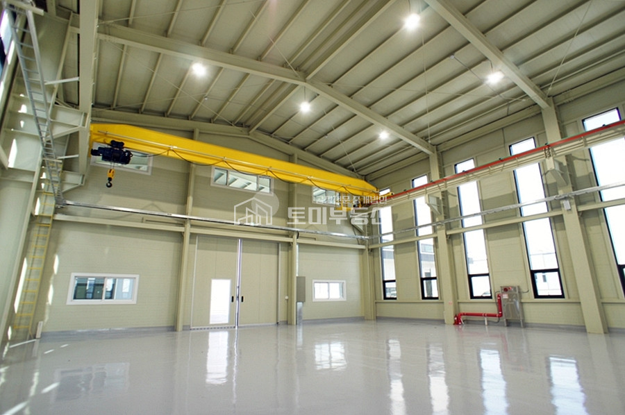 경기 김포시 양촌읍 학운리 1동 동력 300KW 호이스트 주차넓은 산업단지 기둥없는 공장임대 월세 매물번호 12007 사진 5