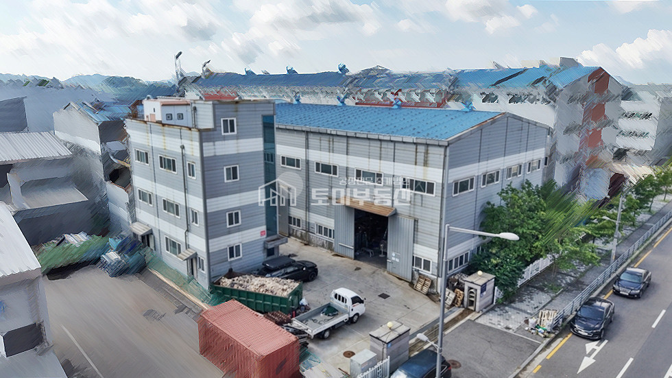 경기 김포시 양촌읍 학운리 [김포 학운리 매매] 추레라 진입+전기 250kw, 활용도 높은 4층 사옥형 공장 매매 매물번호 12435 사진 2