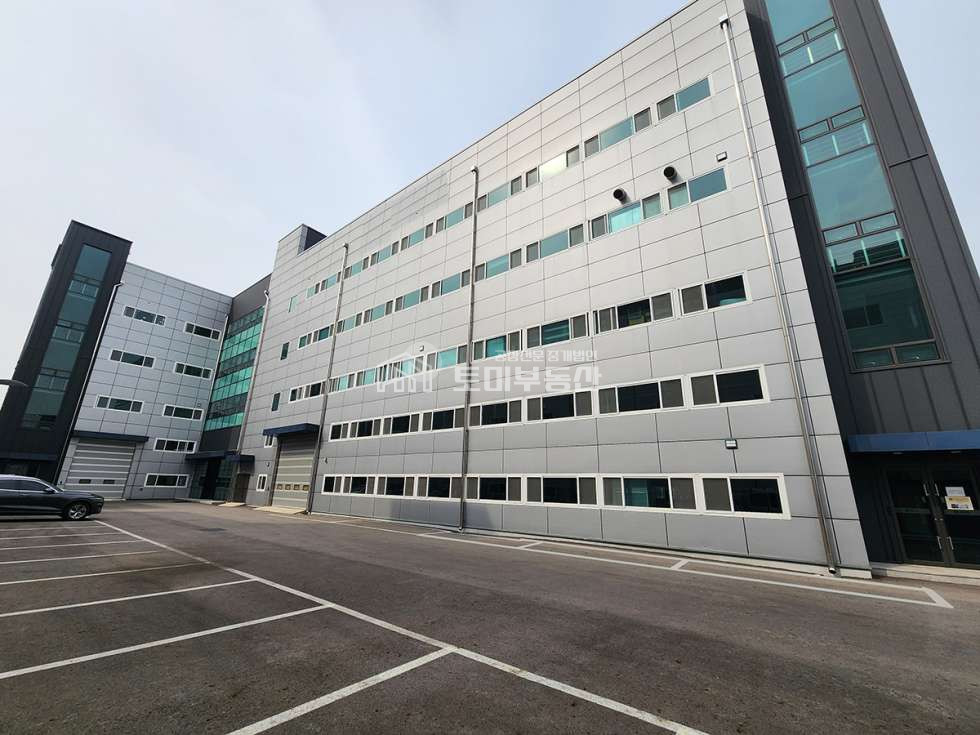 경기 김포시 양촌읍 학운리 1동 검단ic 3분거리. 연면적1500평 동력500kw 산업단지 신축공장매매 매매 매물번호 10513 사진 1
